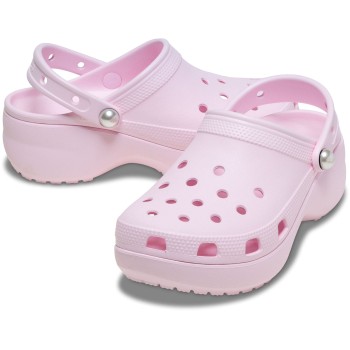 Crocs Classic Platform Pearl Clog * Actie *