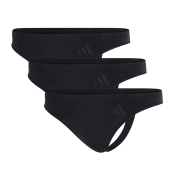 adidas 3 stuks Sport Active Seamless Low Rise Thongs afbeelding