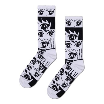 Happy Socks Anime Stripe Sneaker Sock afbeelding