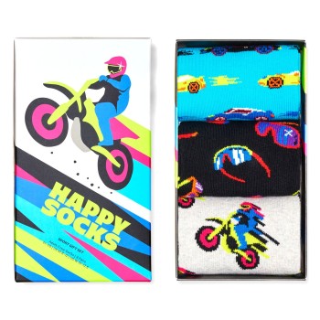 Happy socks 3 stuks Fast Sports Gift Set afbeelding