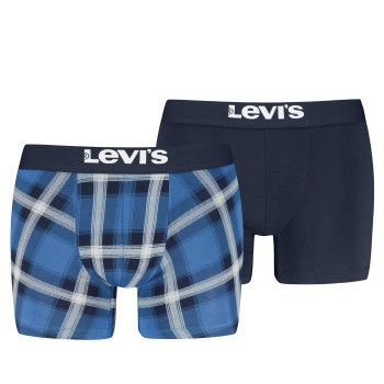 Levis 2 stuks Argyle Check Boxer
