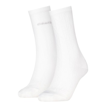 Calvin Klein Legwear Calvin Klein 2 stuks Soft Cotton Stretch Crew Socks