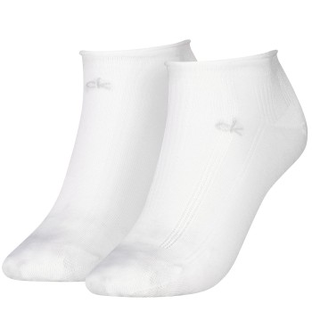 Calvin Klein Legwear Calvin Klein 2 stuks Soft Cotton Rolltop Trainer Socks