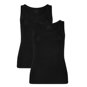 Bamboo basics 2 stuks Anna Knitted Singlet * Actie *