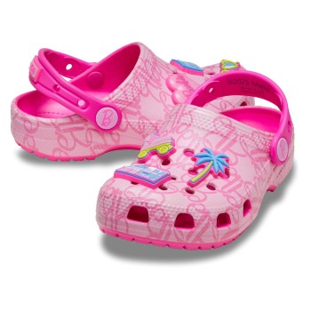 Crocs Mattel Pink Barbie Clog Toddler * Actie *