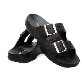 Crocs Saturday Metallic Buckle Sandal * Actie *