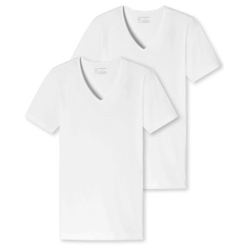 Schiesser 2 stuks Organic Cotton V Neck 3XL 4XL * Actie *