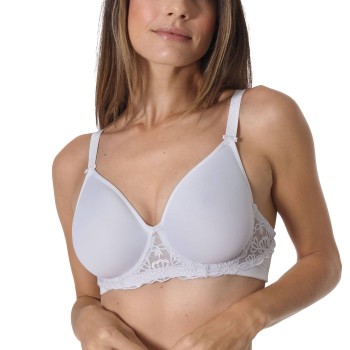 Sassa Famous Embroidery Spacer Bra Wit,Beige