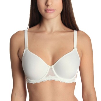Sassa Dotted Mesh Spacer Bra Beige,Zwart,Wit
