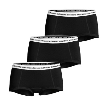 Björn Borg Trosor 3P Everyday Cotton Boxer Shorts D1 Vit bomull X-Small Dam
