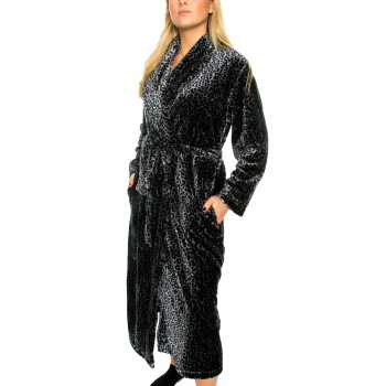 Damella Fleece Printed Robe * Fri Frakt *