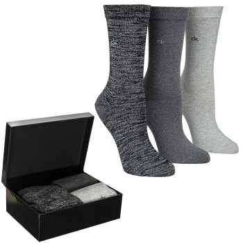 Calvin Klein 3 stuks Isla Holiday Sparkle Socks Gift Box