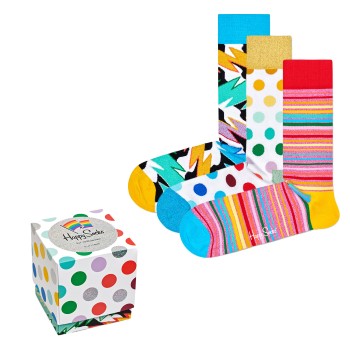 Happy socks 3 stuks Mixed Pride Gift Box