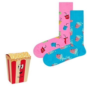 Happy socks 2 stuks Snacks Gift Box