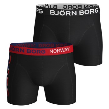 Björn Borg 2-pack Nations Cotton Stretch Shorts Norway