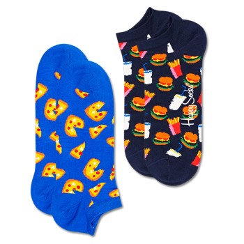 Happy socks 2 stuks Junk Food Low Socks