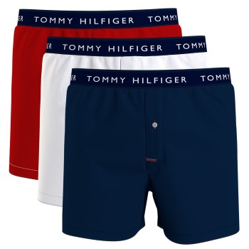 Tommy Hilfiger 3 stuks Recycled Cotton Woven Boxer Shorts