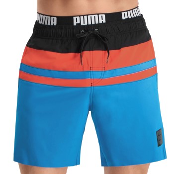Puma Heritage Stripe Mid Swim Shorts