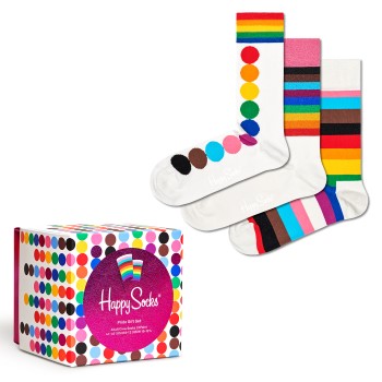 Happy socks 3 stuks Pride Print Gift Box