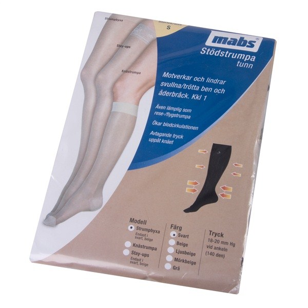Mabs tynde støttestrømpebukser