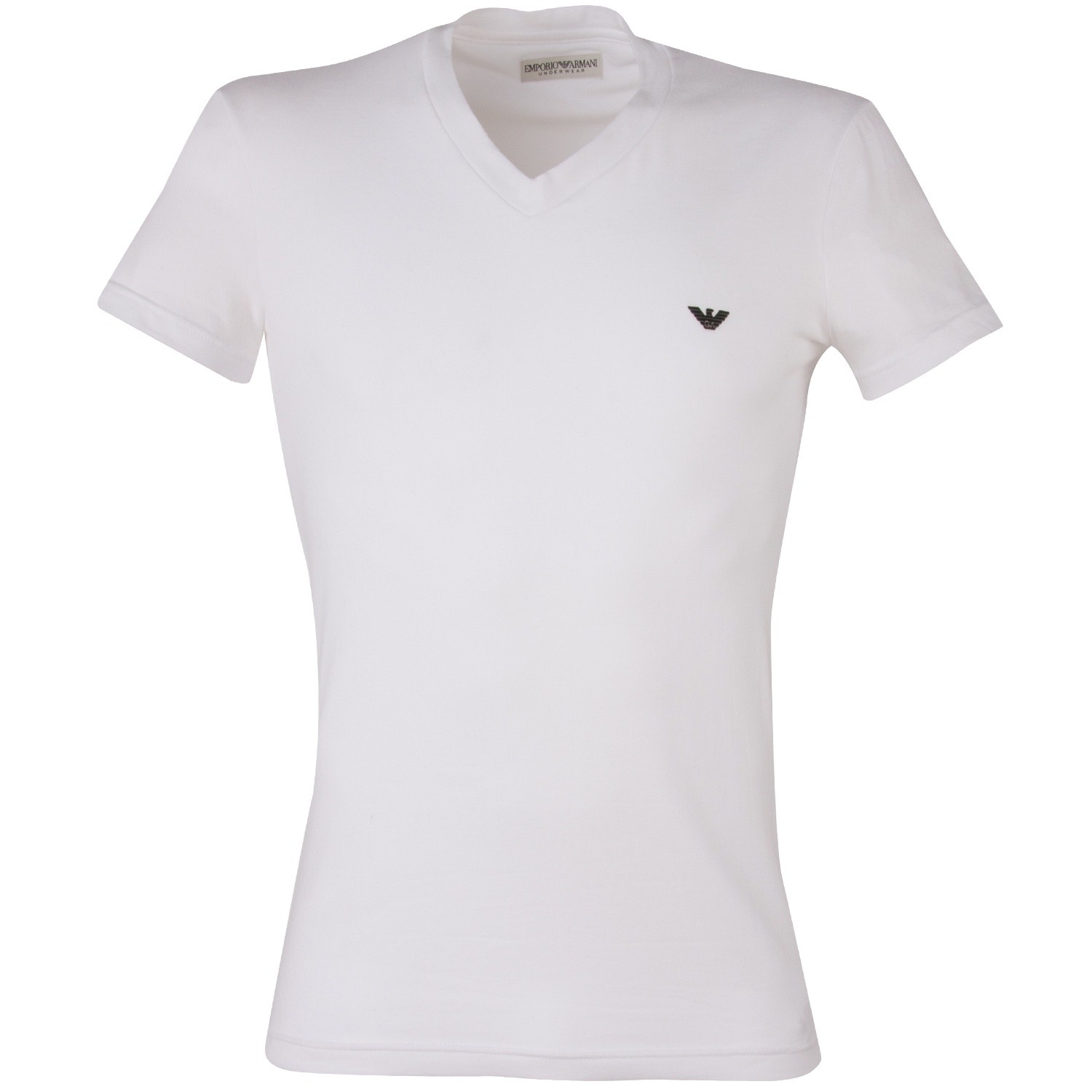 Armani Stretch Cotton V-Neck T-shirt