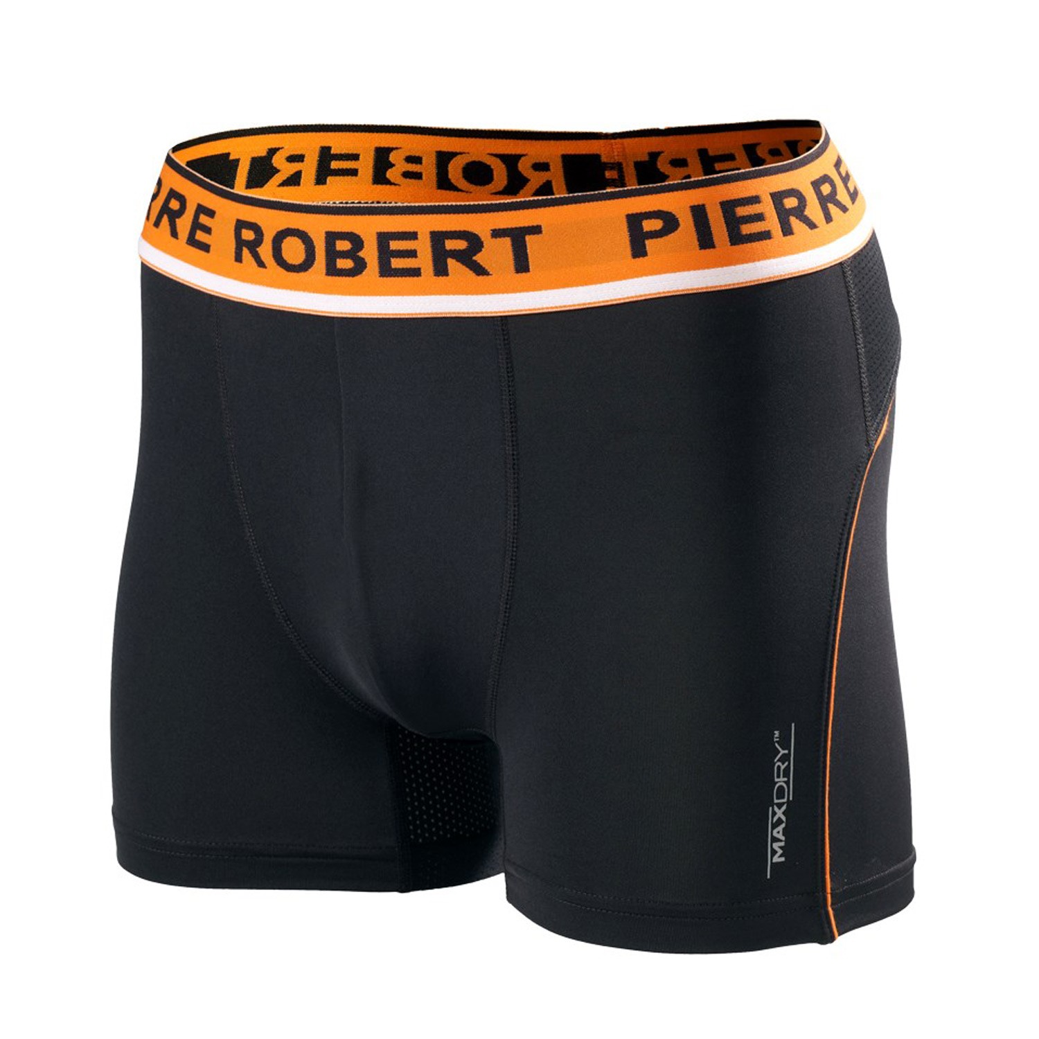 Pierre Robert For Men Sports Boxer Black/Orange