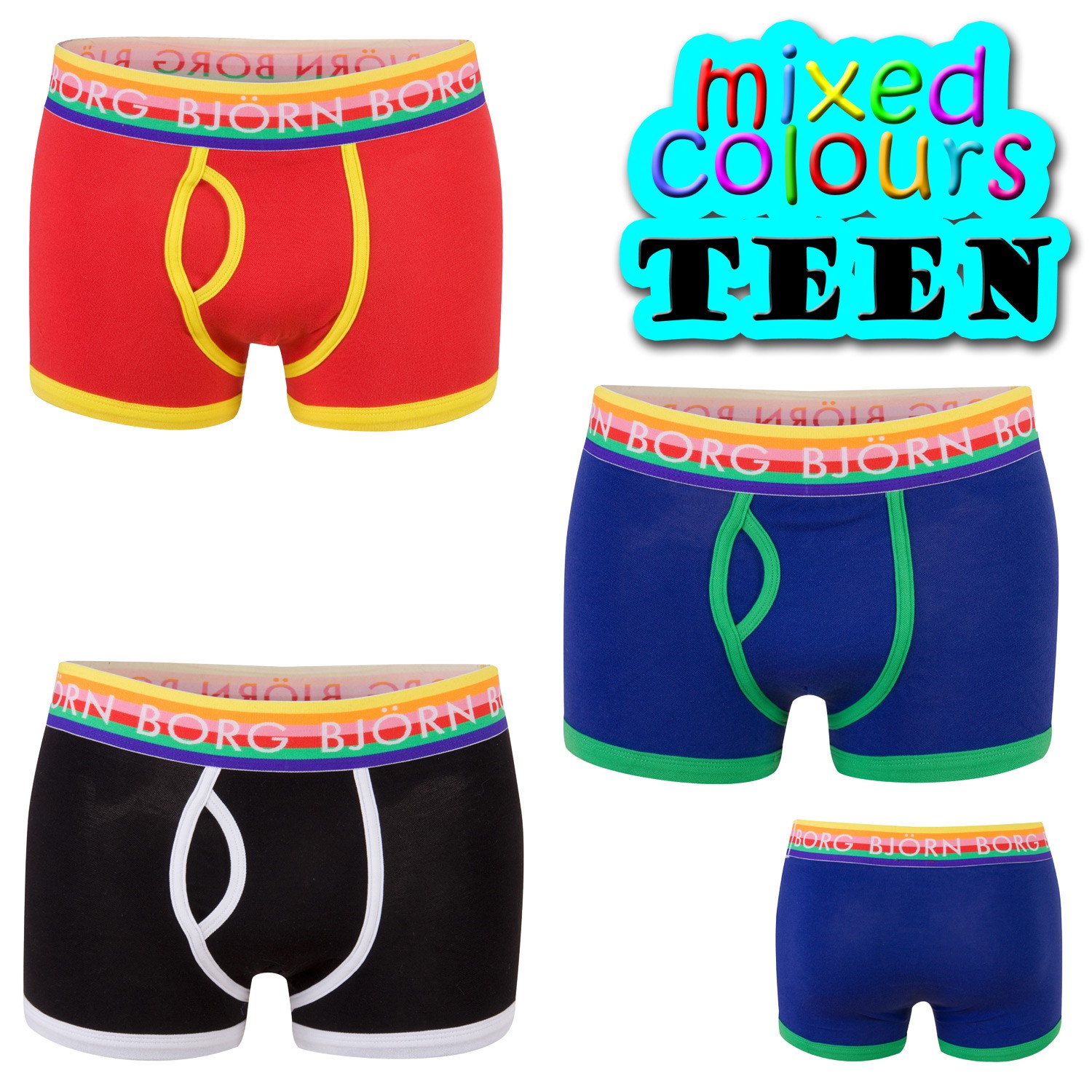BB Piquet Short Shorts Teen Mix