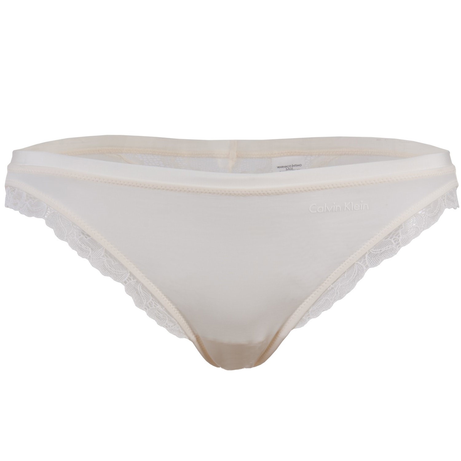 CK Panties with lace Ivory