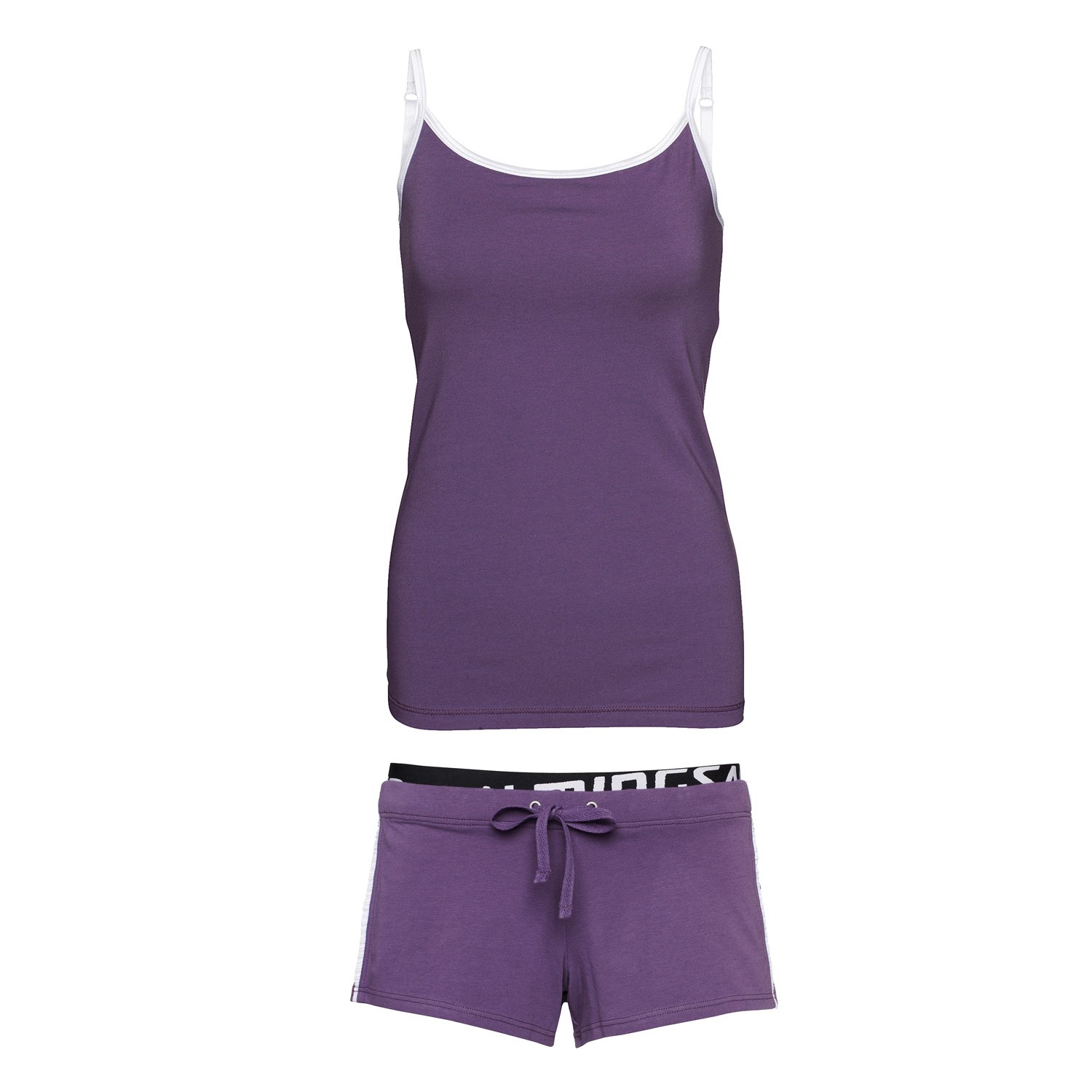 Salming Muskoka Singlet and Shorts Purple