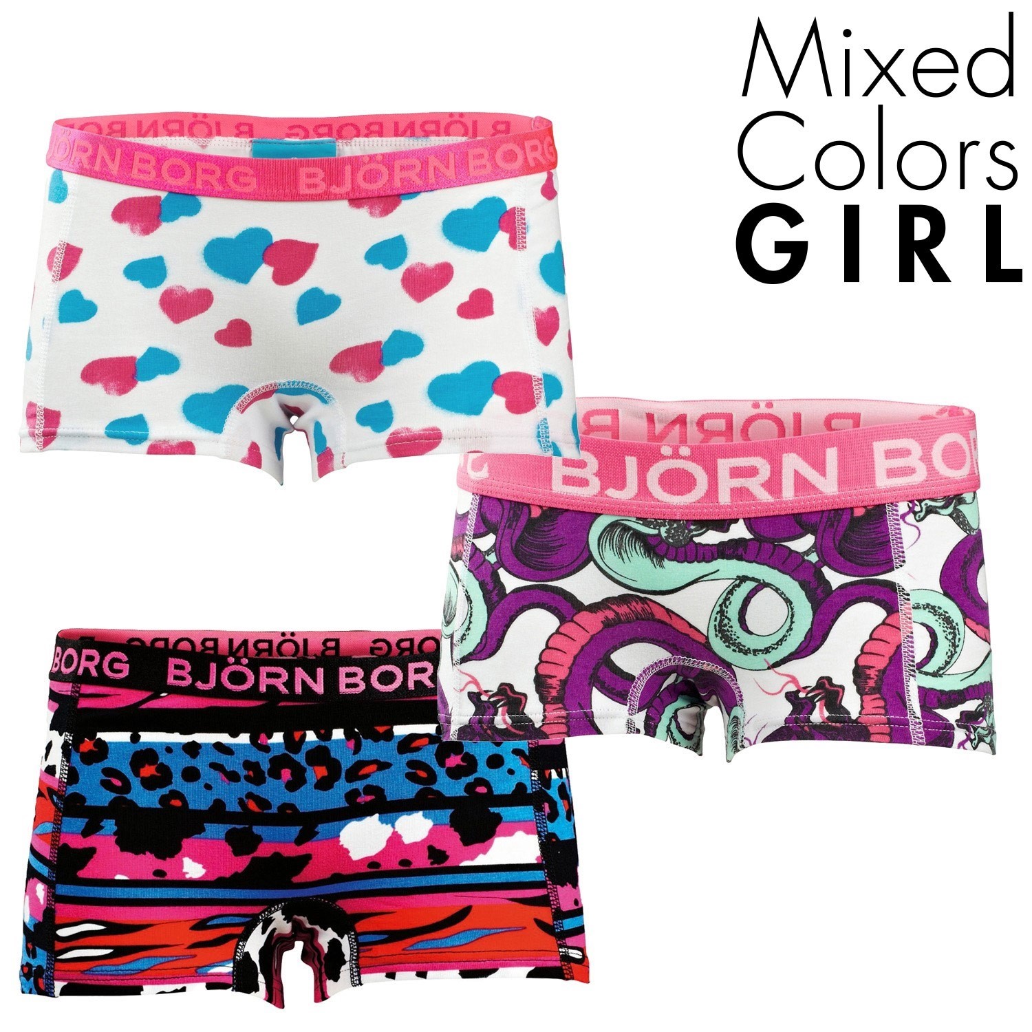 Björn Borg Mini Shorts Girls Mix