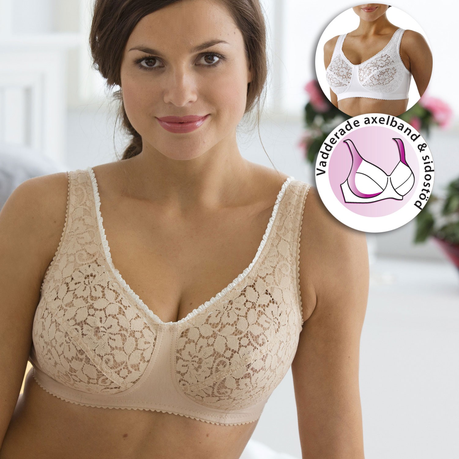 Miss Mary Soft Cup Bra In Exclusive Cotton B-D