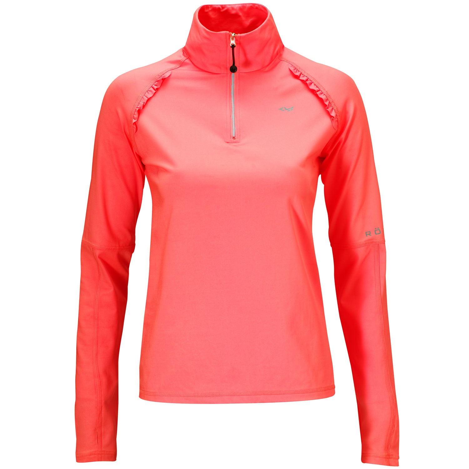 Röhnisch Alba 1/2 Zip LS Coral