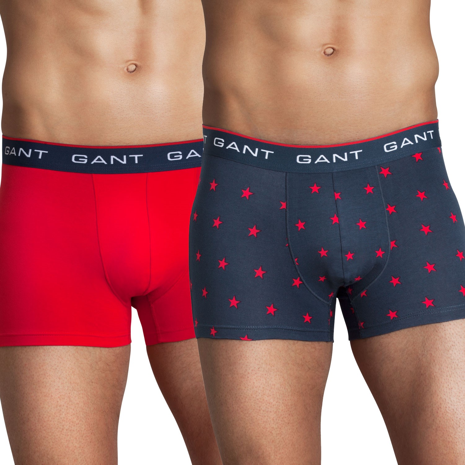 Gant Premium Cotton Stretch Trunks Star/Red