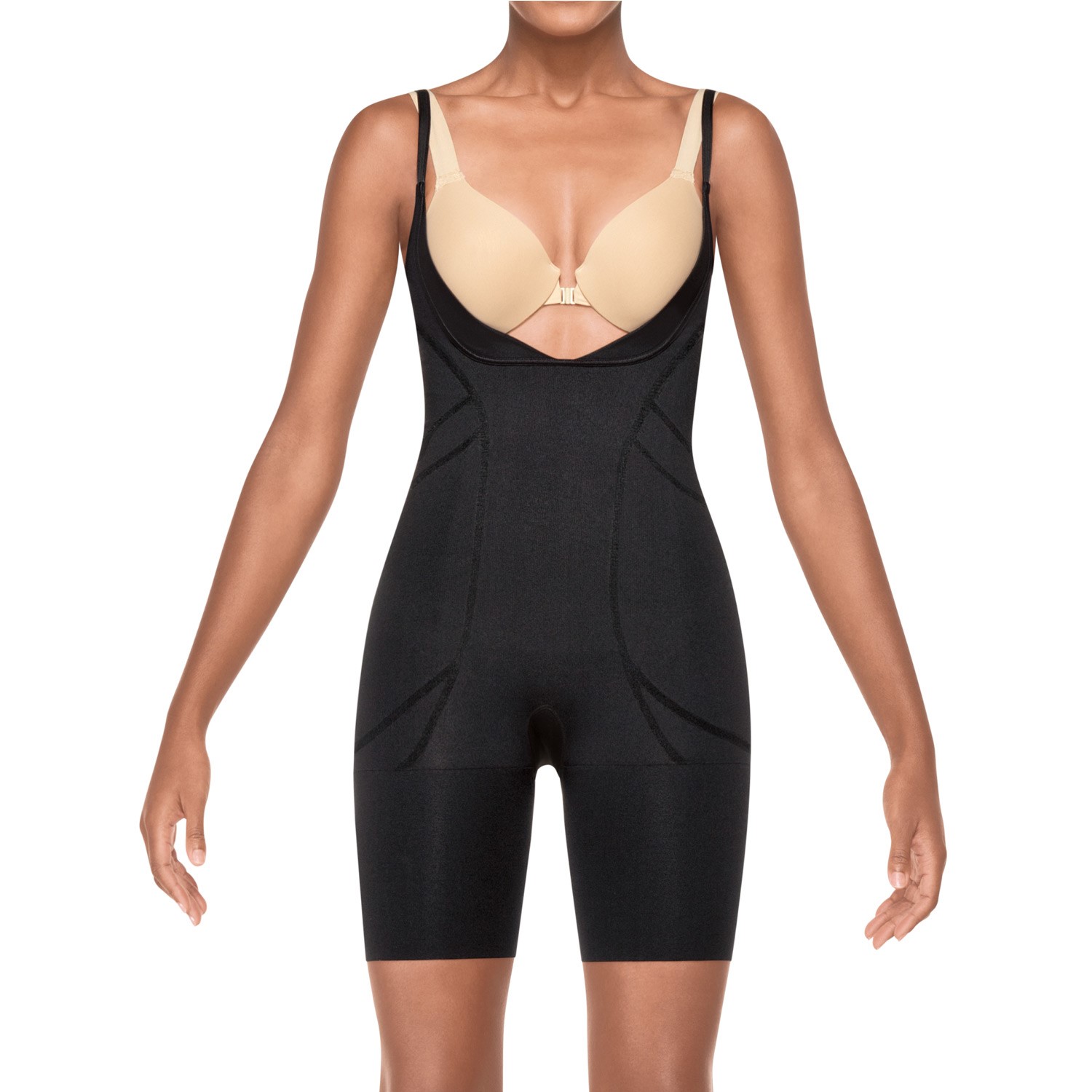 Spanx Slimmer and Shine Open Bust Body