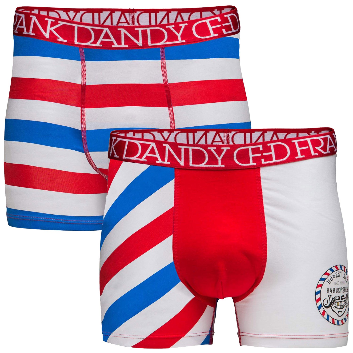 Frank Dandy Honest Al Blk/Stripe Boxer