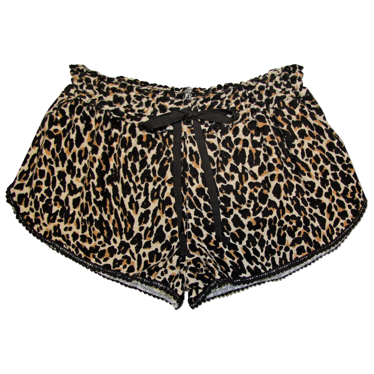 Pj Salvage Leopard Flannel Short