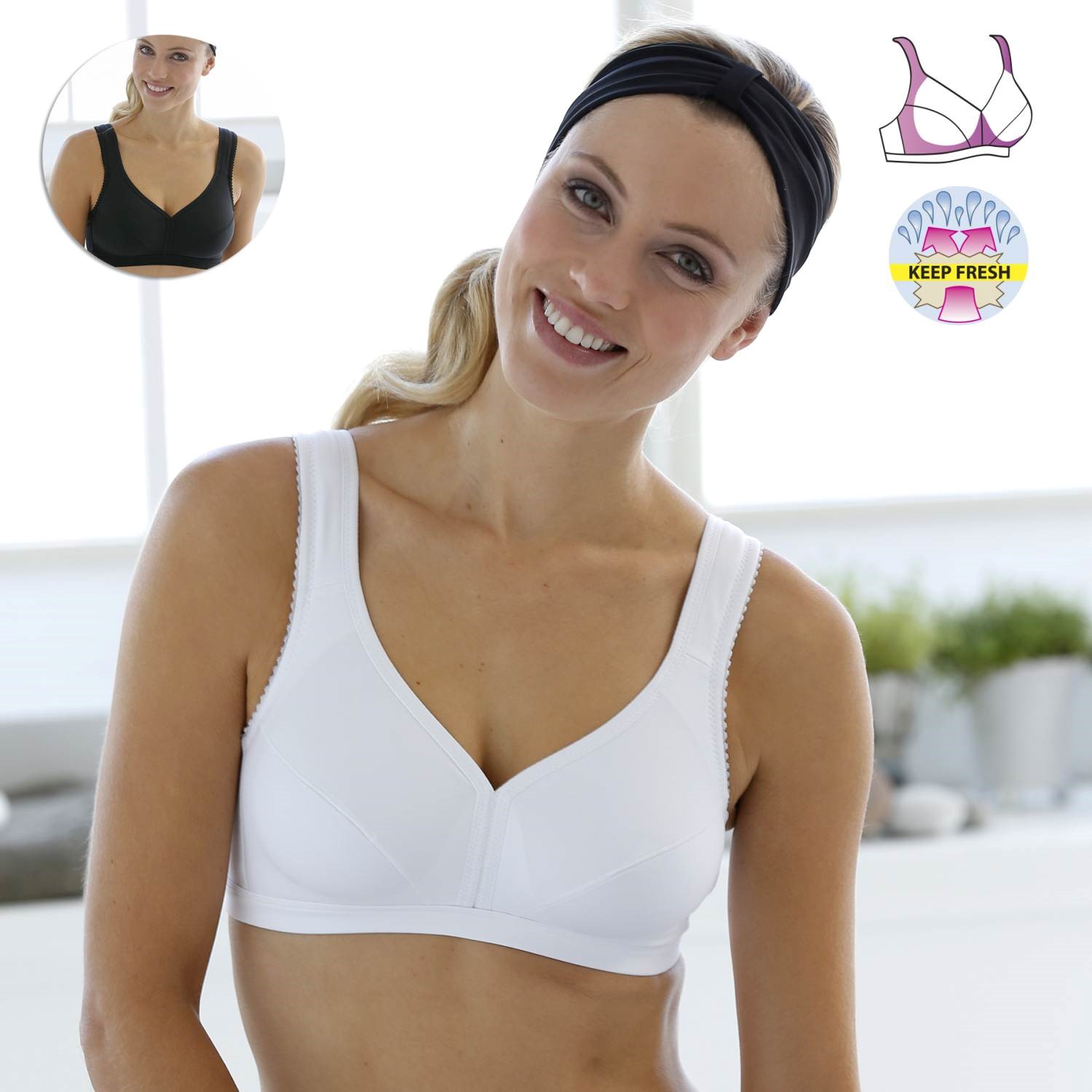 Miss Mary Activity Soft Cup Bra E 2028