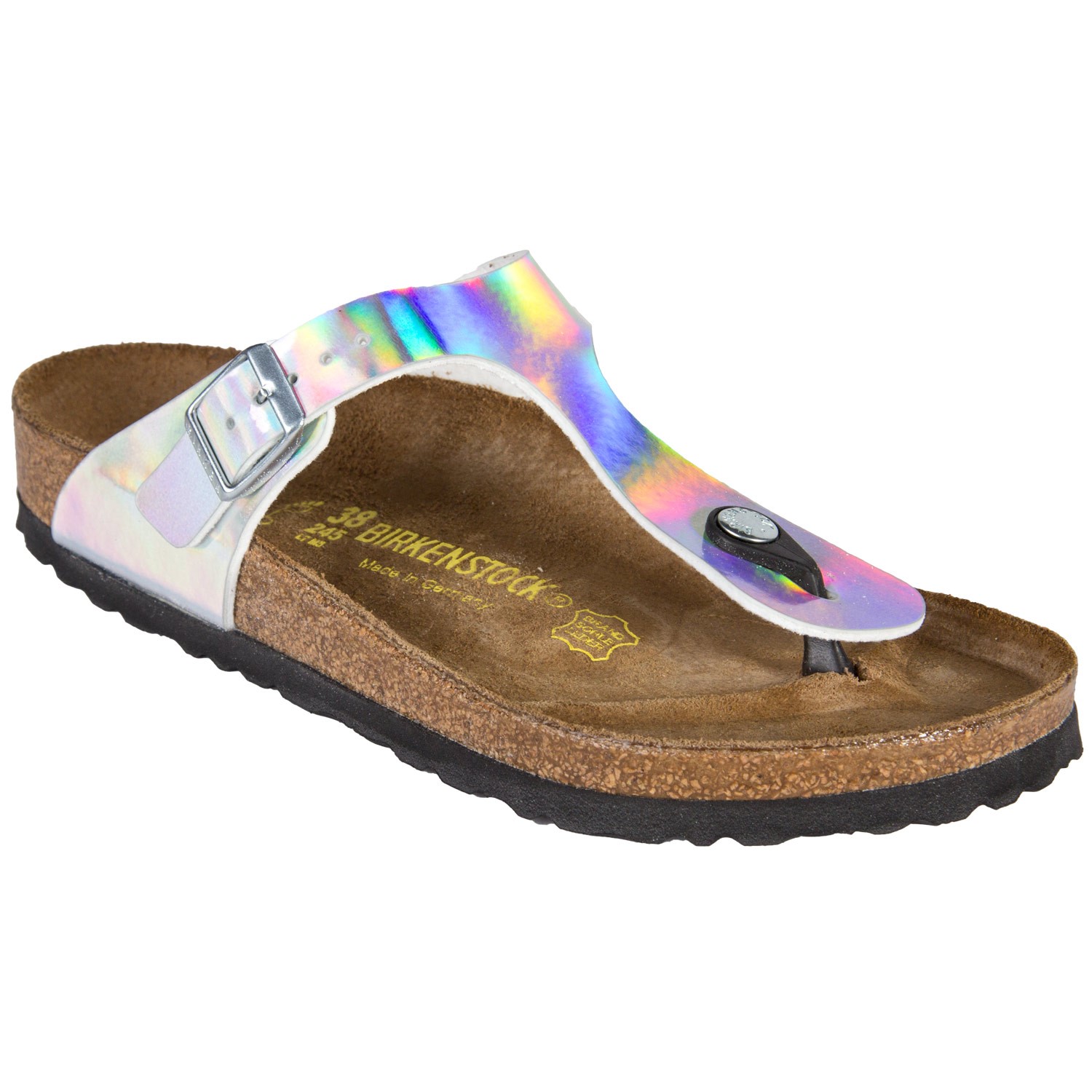 Birkenstock Gizeh Mirror Silver