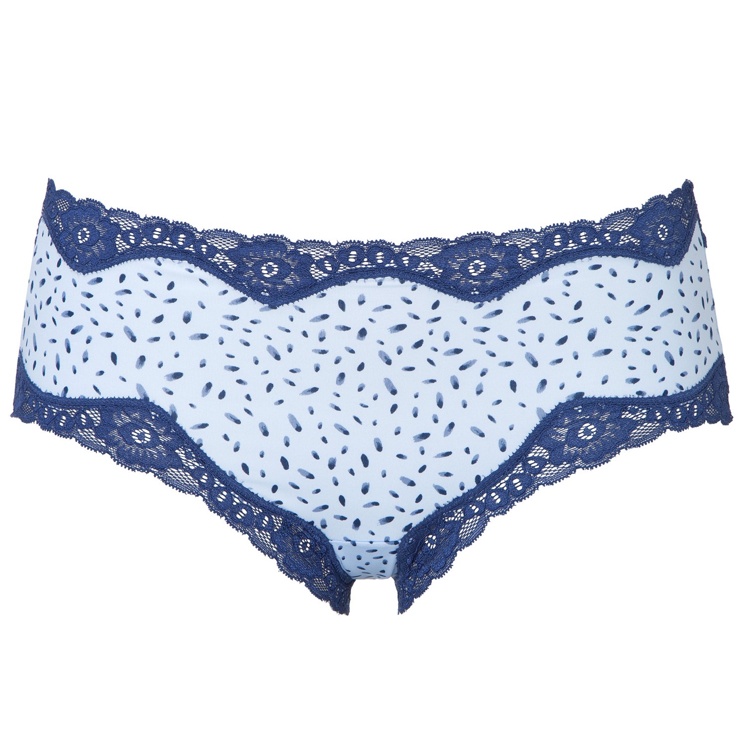 Triumph Brief Micro and Print Lace Hipster