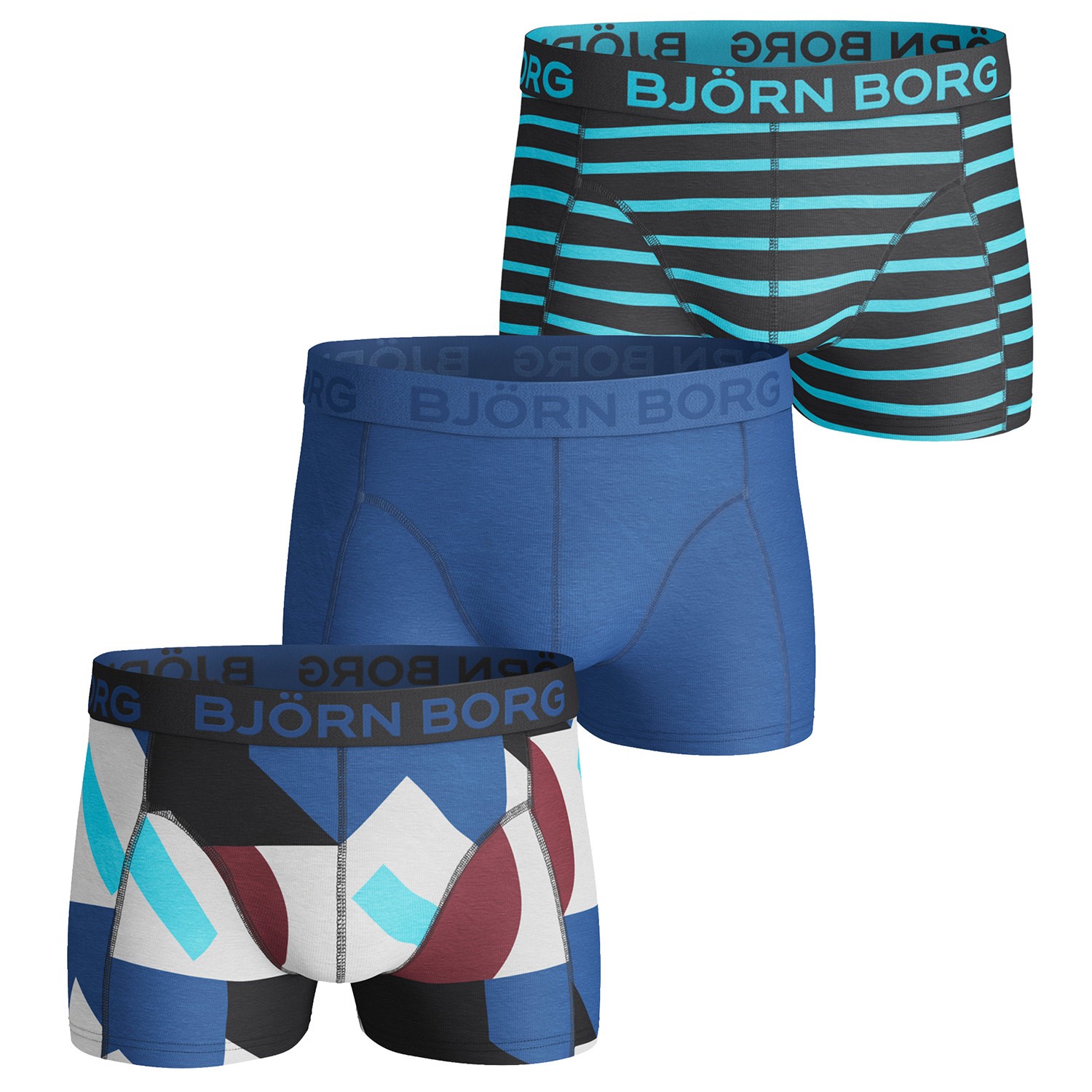 Björn Borg Short Shorts Colour Field and Stripe