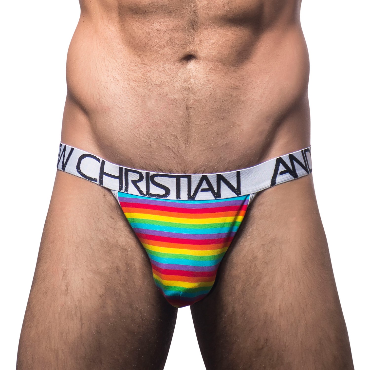 Andrew Christian Almost Naked Pride Stripe Jock