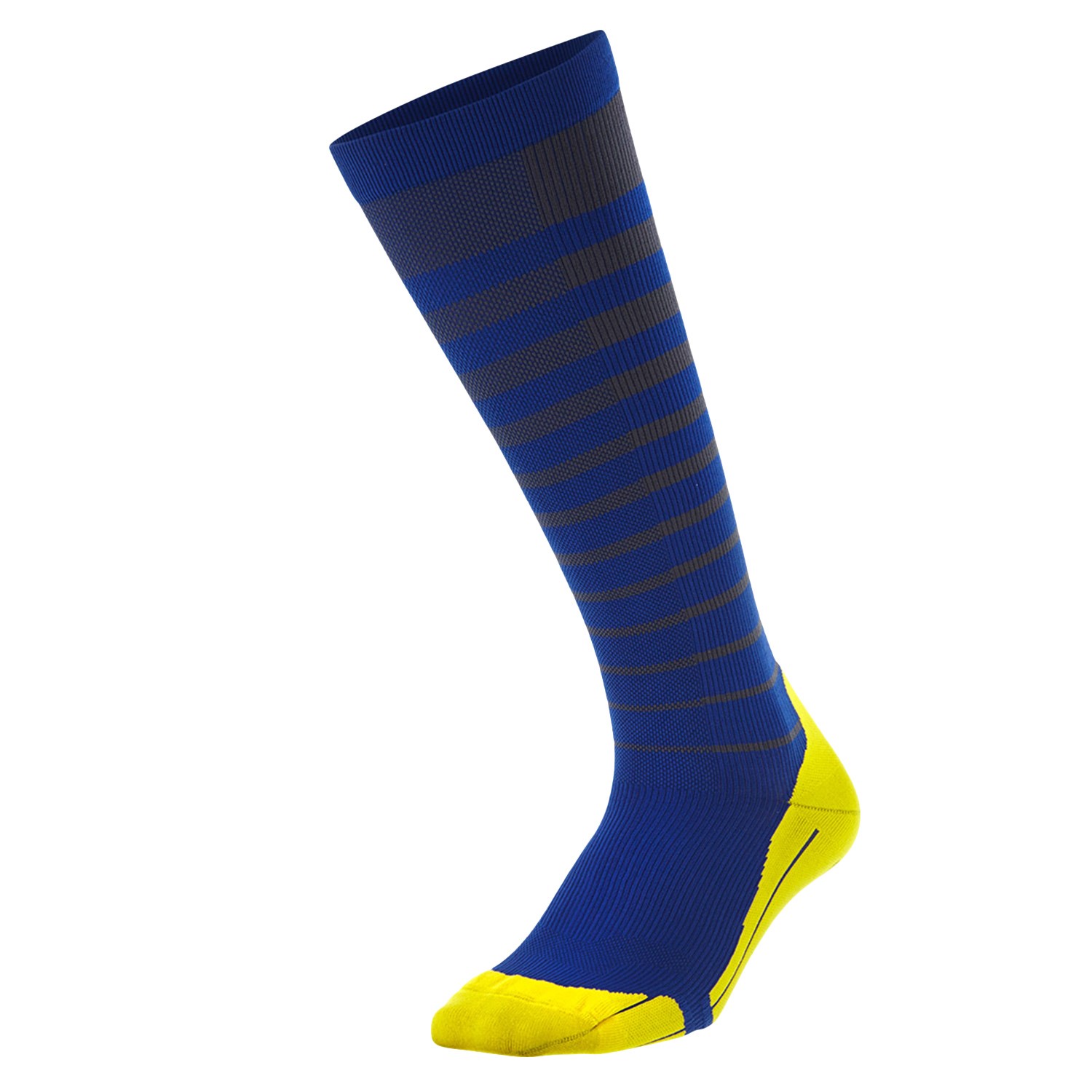 2XU Striped Run Compression Socks Men