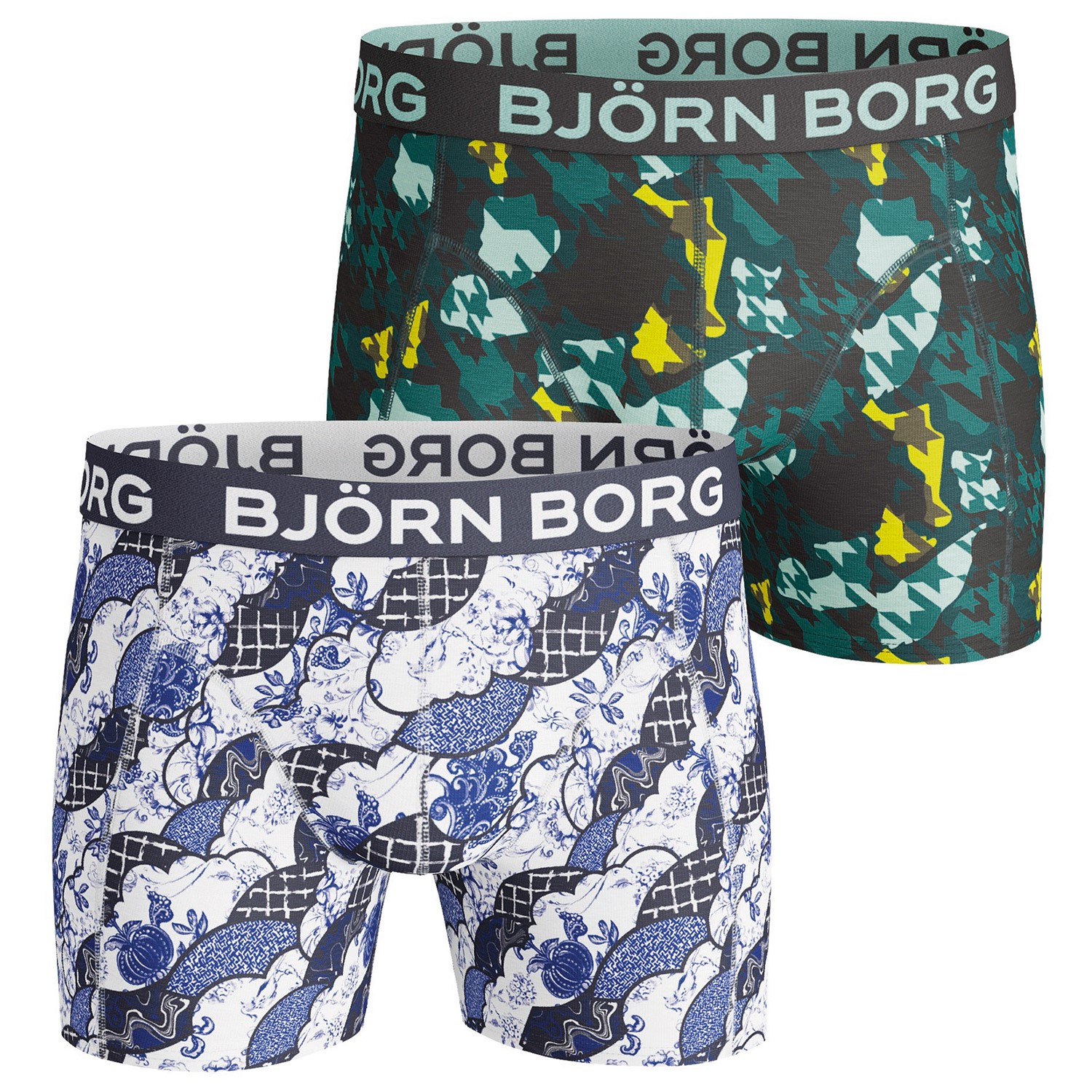 Björn Borg Porceleain Shade And Houndtooth Shorts 