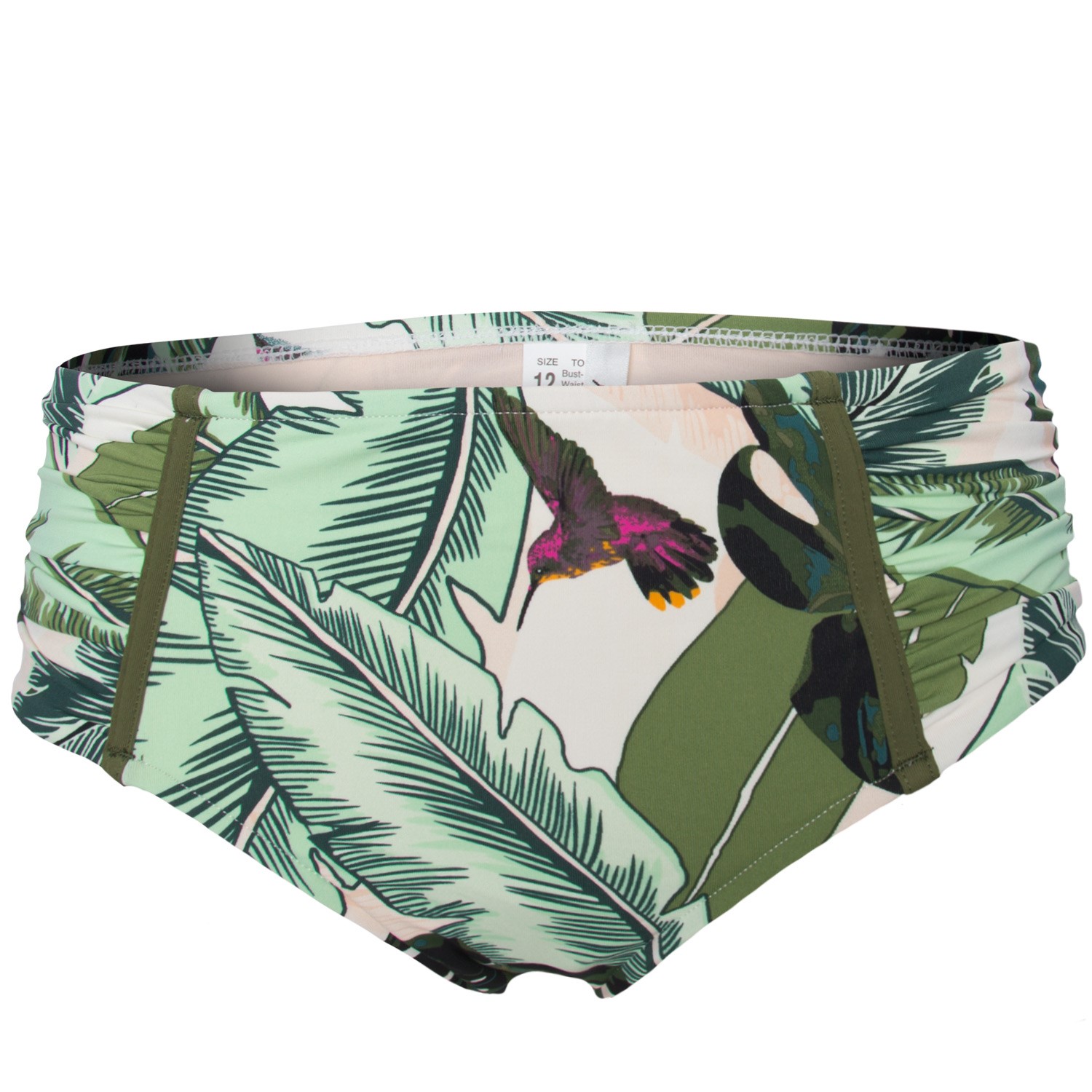 Seafolly Palm Beach Wide Side Retro Bikini Pant