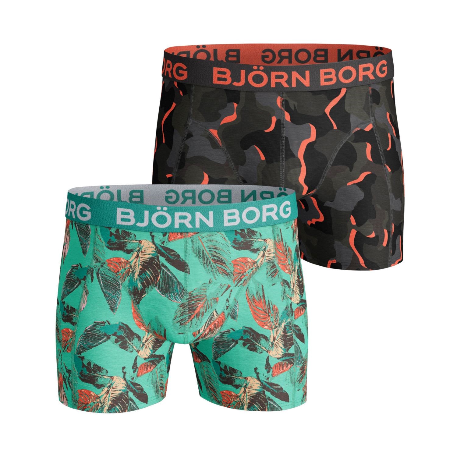 Björn Borg Vibrant Leaves And Super Shade Shorts 