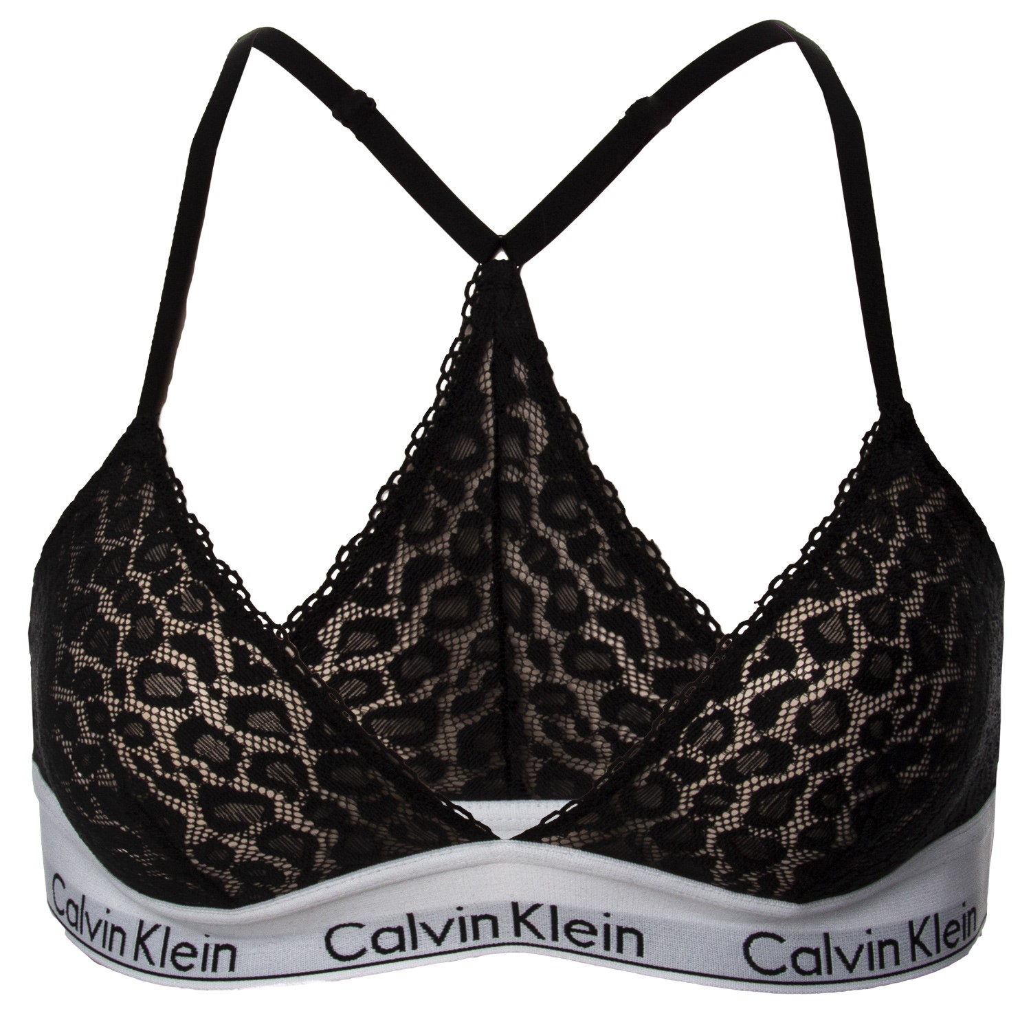 Calvin Klein Modern Cotton Lace Unlined Triangle