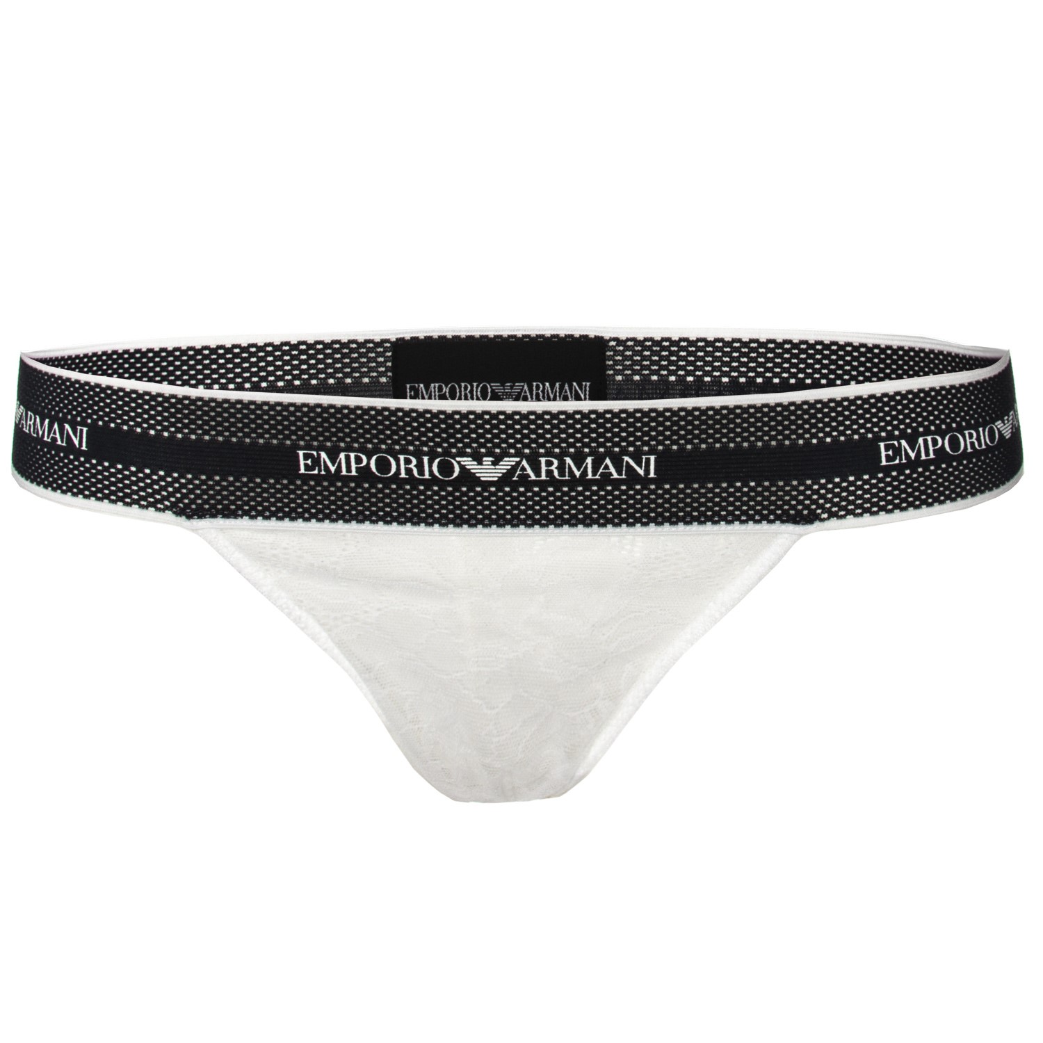 Emporio Armani Sporty Lace Visibility Thong