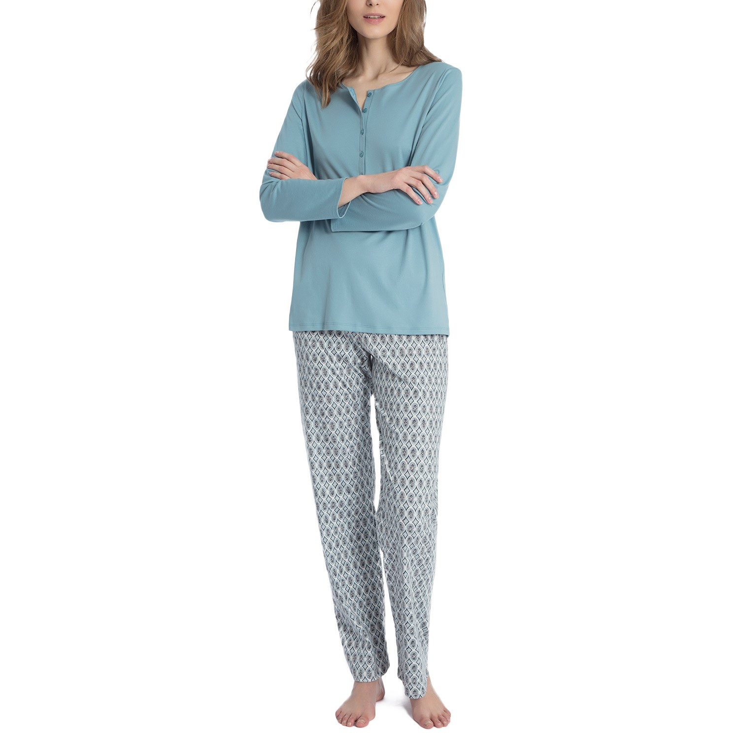 Calida Eleonor Pyjama With Button