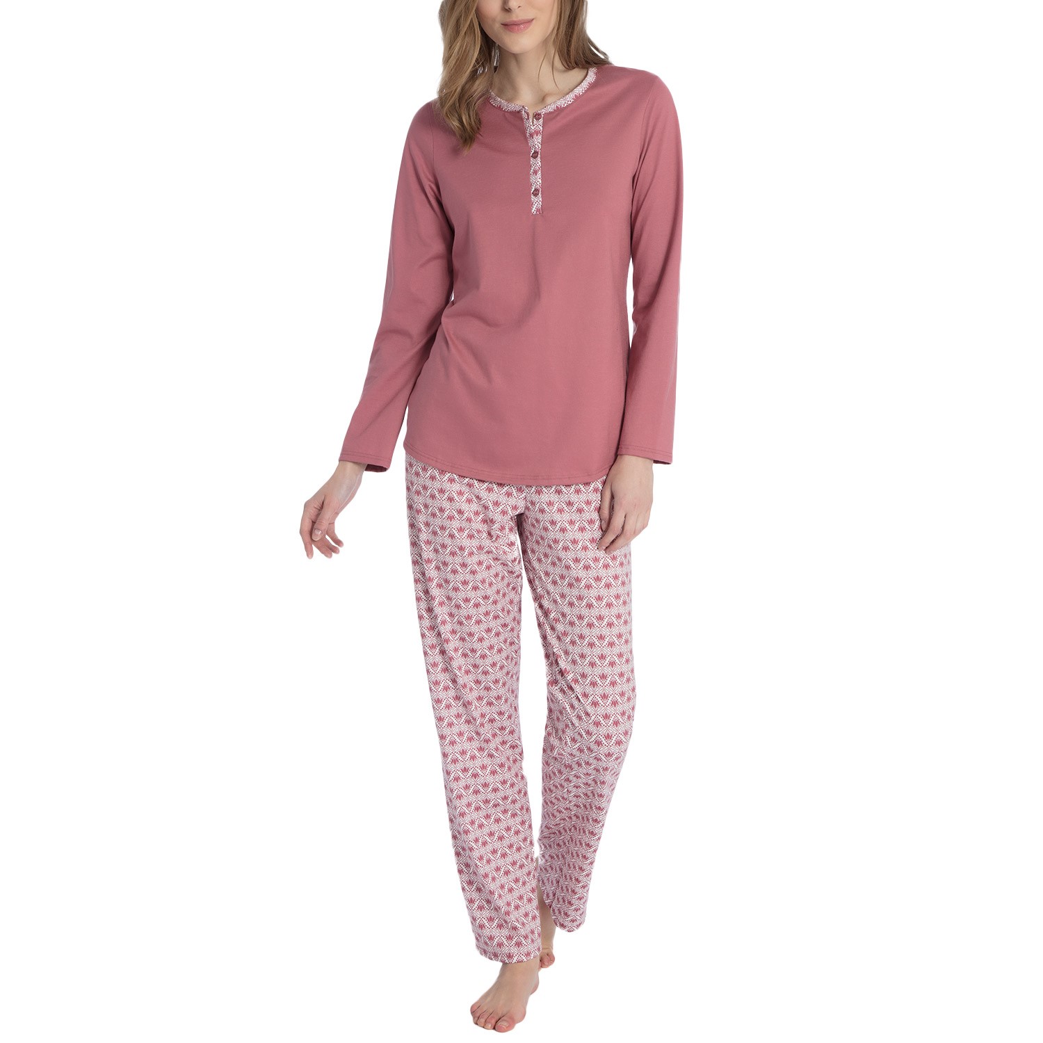 Calida Enya Pyjama With Button