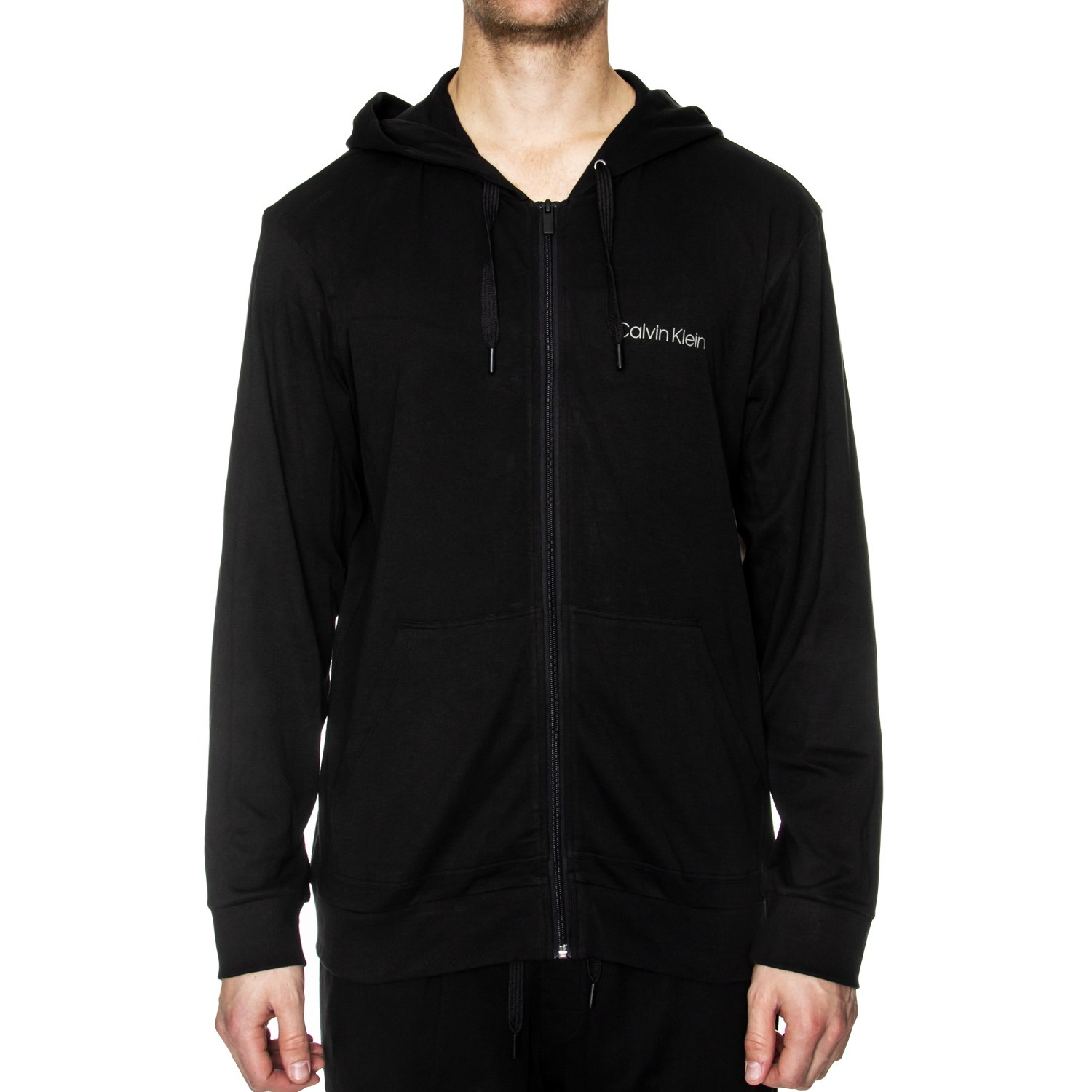 Calvin Klein Cotton Modal Lounge Full Zip Hoodie